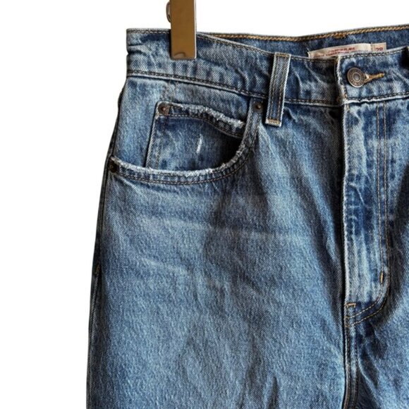 Levi’s 70s High Flare Jeans Sonoma Walks Light Wash Size 28 Premium - Picture 6 of 16